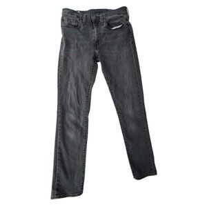 Levis Big E Y2K Skater Grunge Goth Alternative Punk Gray‎  Sz 31 Skinny Jeans